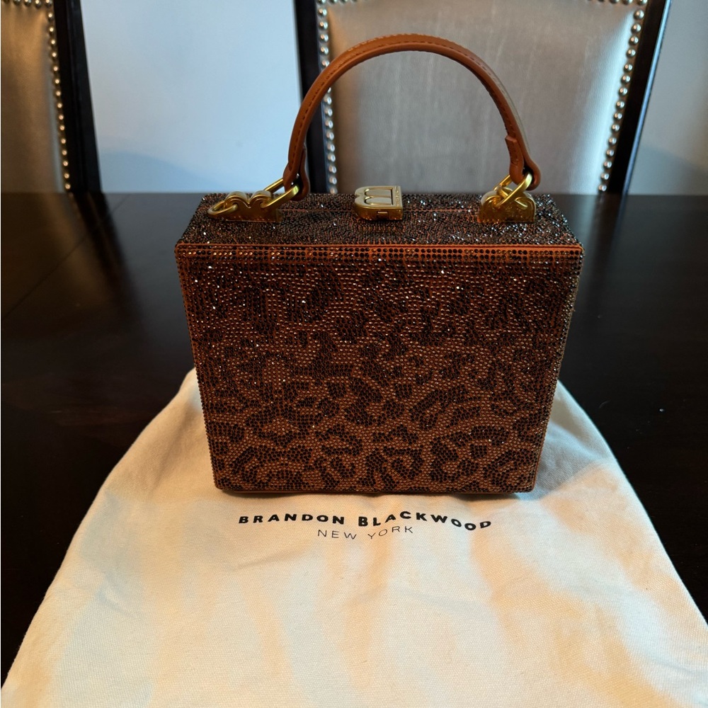 Brandon Blackwood Crystal Leopard Trunk